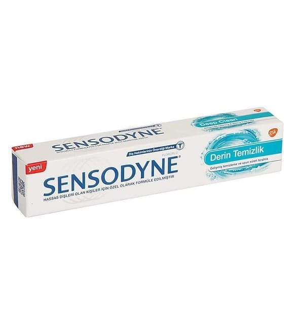 خمیردندان سنسوداین Sensodyne مدل Deep Clean حجم 75 میلی‌لیتر
