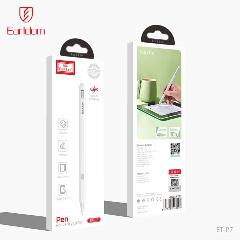 قلم لمسی ارلدام مدل Earldom Active Stylus pen ET-P7 | ET- P7 — تصویر ۳