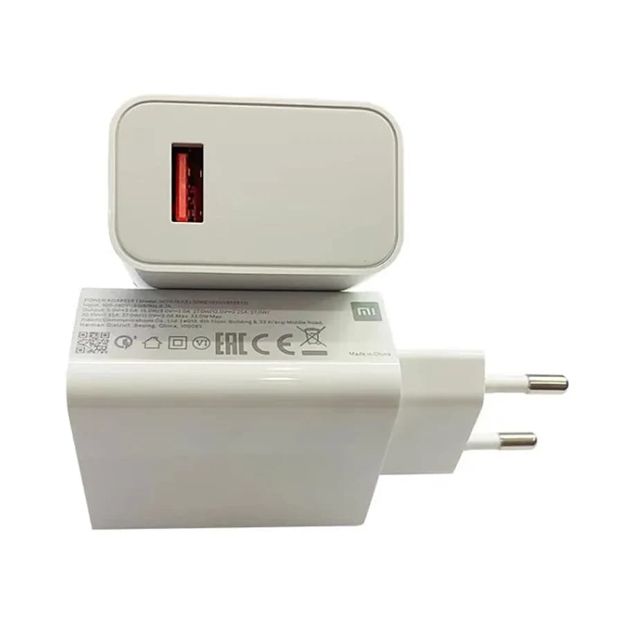 آداپتور 33 وات شیائومی مدل XIAOMI 33W POWER ADAPTER SUIT بدون کابل — تصویر ۶