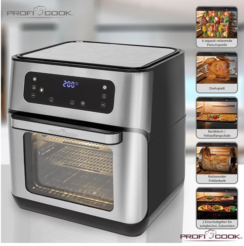 سرخ کن پروفی کوک مدل PC-FR 1200 H — تصویر ۲