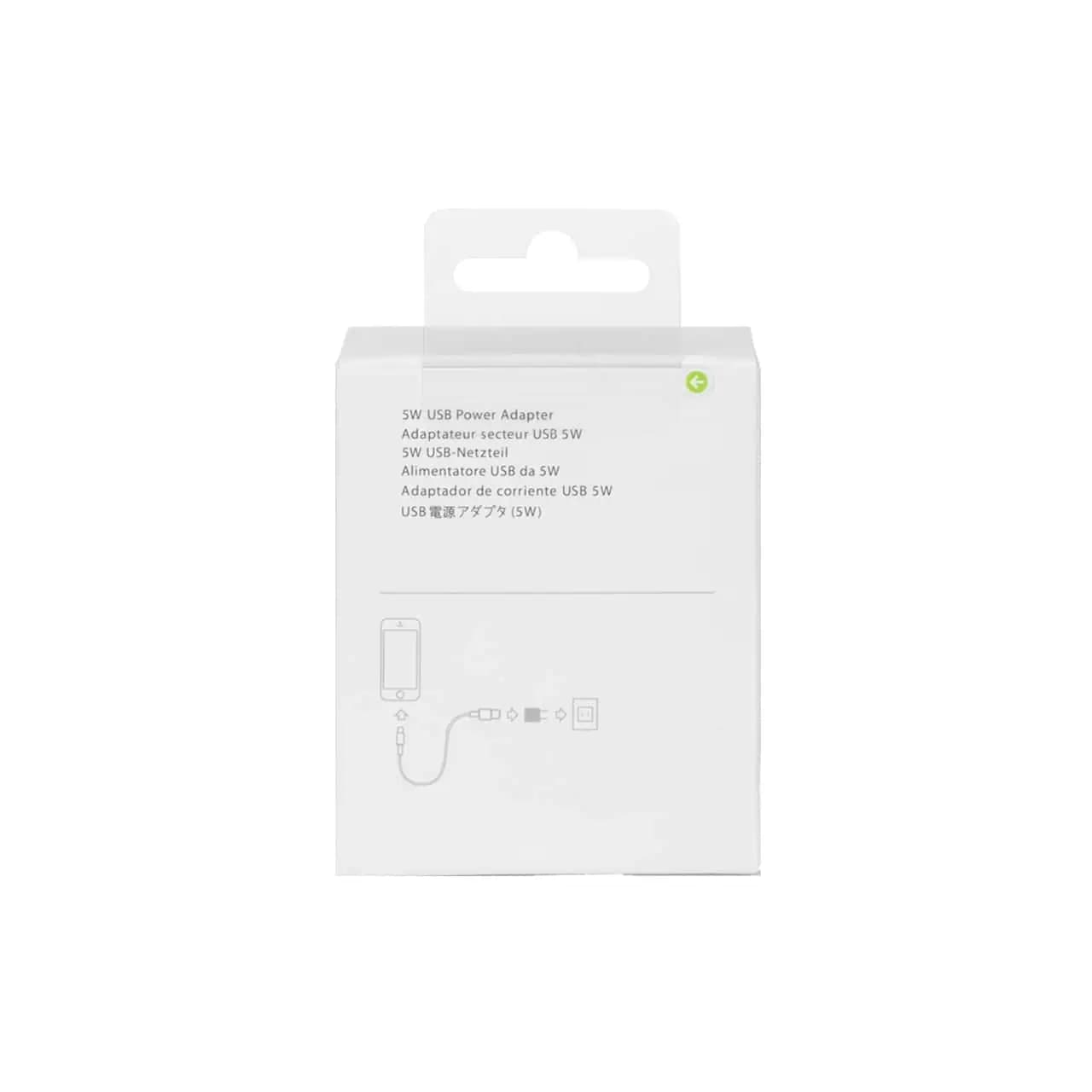 شارژر دیواری آیفون مدل MD813ZM/A 1A – سفید – DST (گارانتی شش ماهه) — تصویر ۵