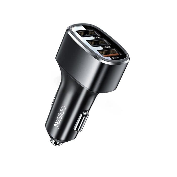 شارژر فندکی یسیدو مدل YESIDO Y46 CAR CHARGER QC3.0 18W — تصویر ۴