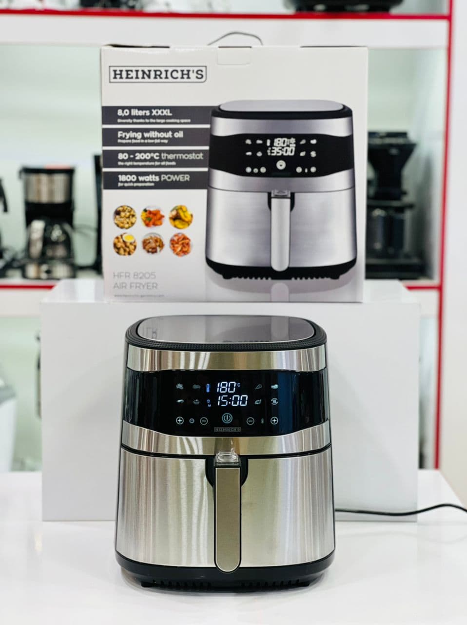 سرخ کن رژیمی بدون روغن هنریچ مدل HFR8205 — تصویر ۳