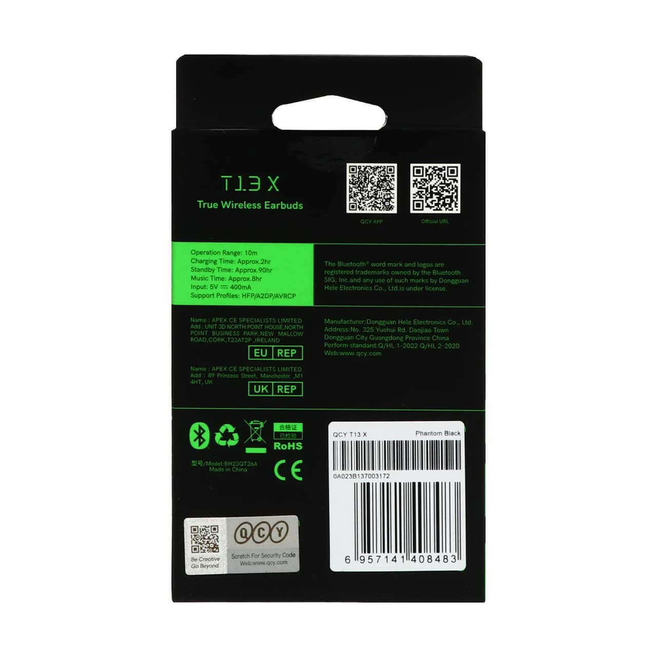 ایرفون بی سیم QCY مدل T13 X — تصویر ۴