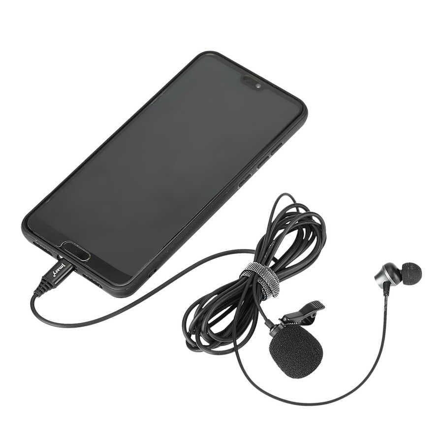 میکروفون یقه ای تایپسی جیماری مدل Jmary MC-R6 Microphone — تصویر ۶