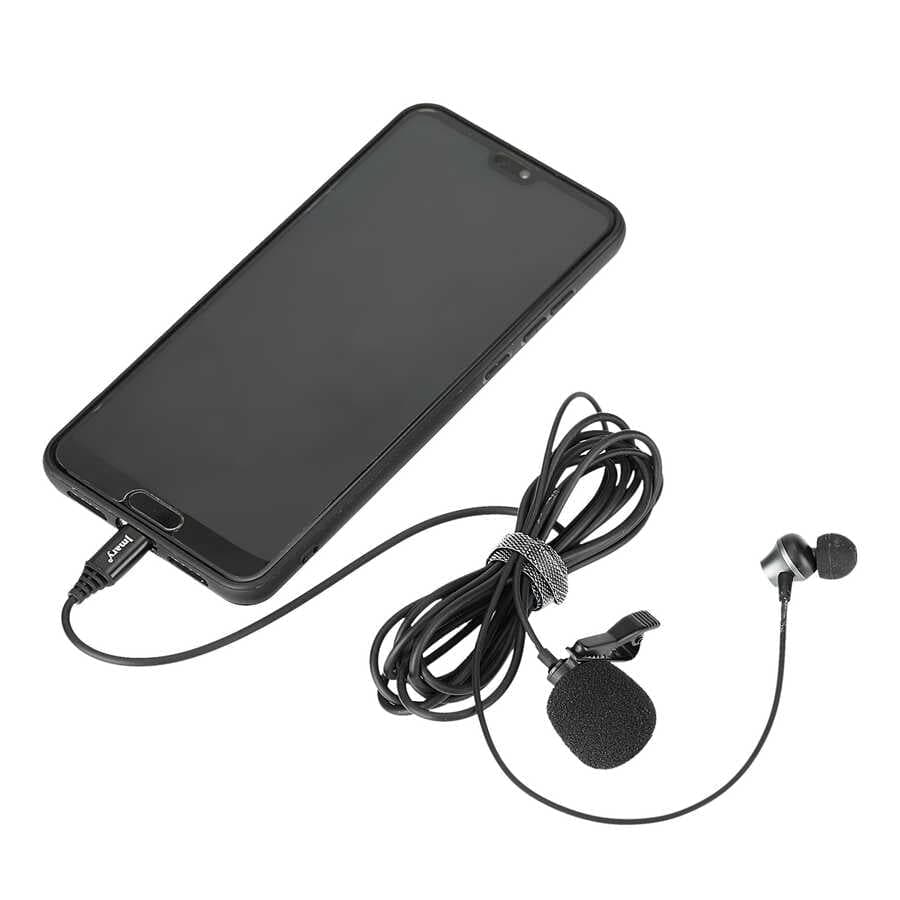 میکروفون یقه ای تایپسی جیماری مدل Jmary MC-R6 Microphone — تصویر ۳
