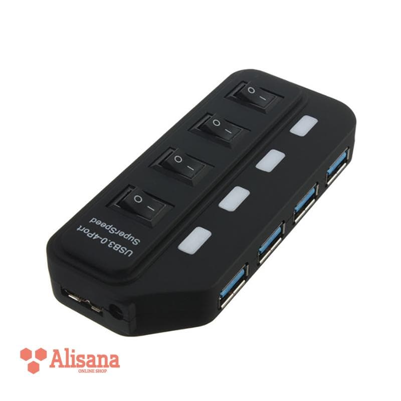 هاب 4 پورت USB3.0 ایکس نوا مدل X-810 — تصویر ۳