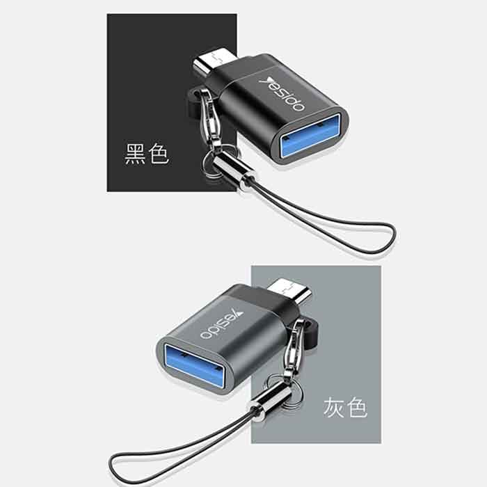 تبدیل او تی جی میکرو یسیدو مدل YESIDO GS07 OTG — تصویر ۷