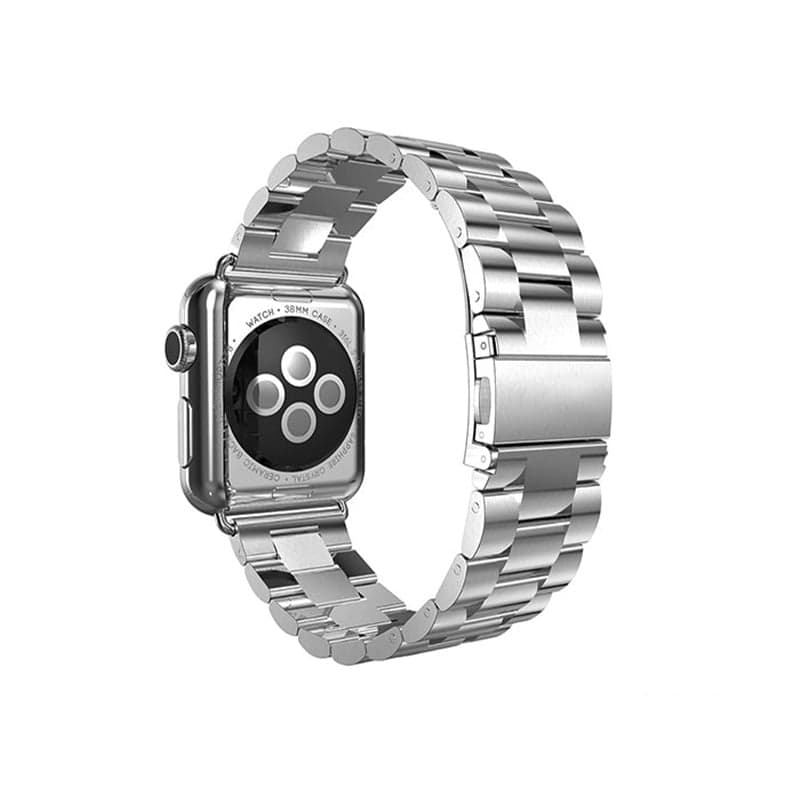 بند فلزی اپل واچ مناسب برای Apple Watch 3 BEAD Band 42 , 44 , 45 mm — تصویر ۲