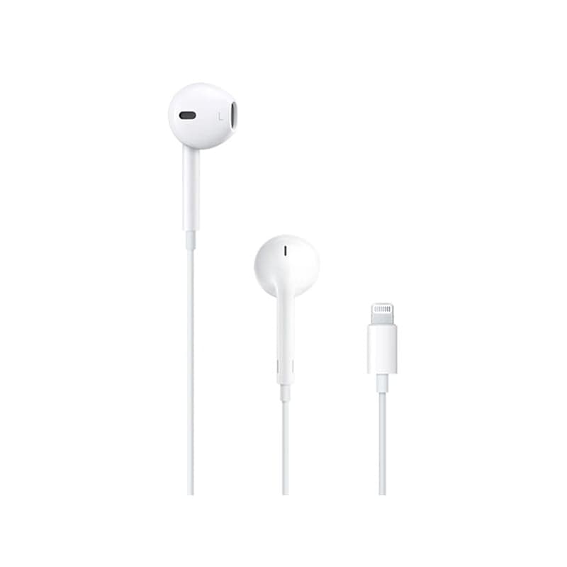 هندزفری سیمی آیفون 12 و 13 و 14 مدل Apple EarPods Lightning Connector Handsfree — تصویر ۲
