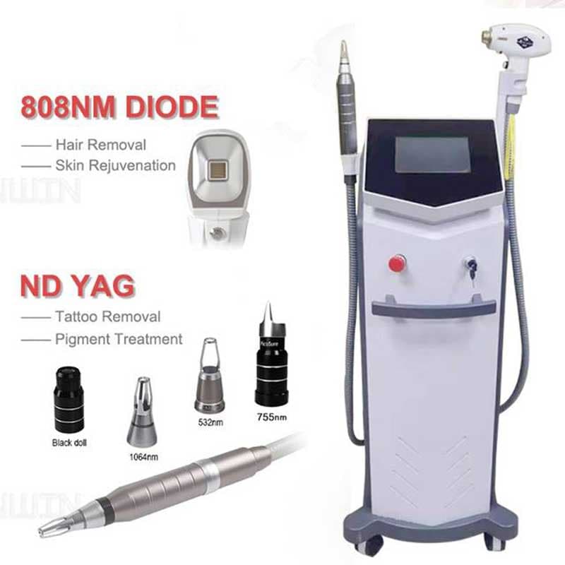 دستگاه لیزر حذف موهای زائد و تاتو 2in1 دایود Diode — تصویر ۲