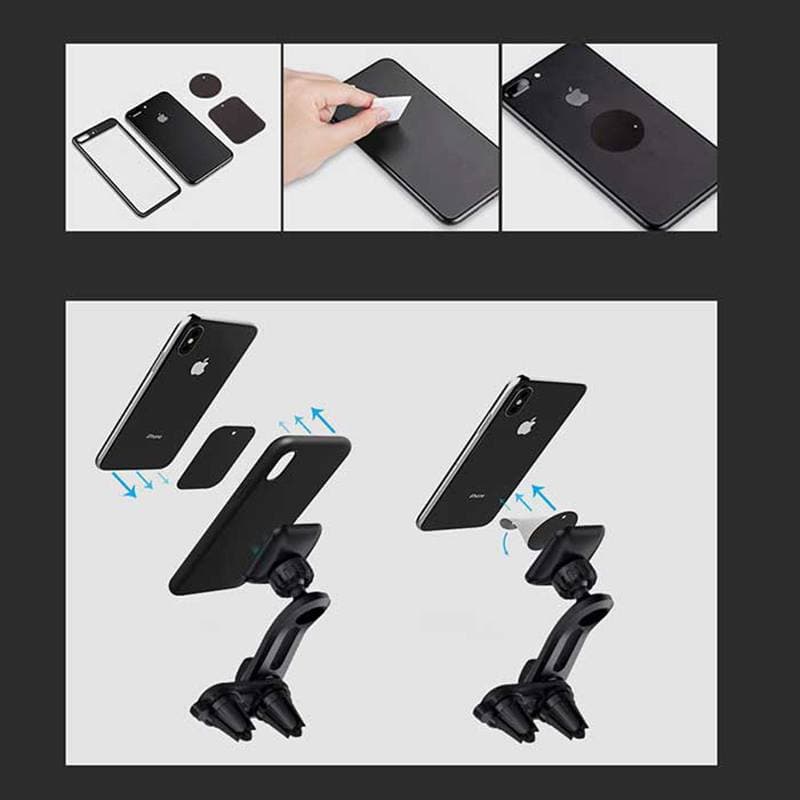 هولدر مگنتی دریچه کولری یسیدو مدل YESIDO C106 Holder — تصویر ۳