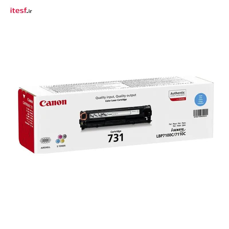 کارتریج لیزری کانن رنگ آبی Canon 731