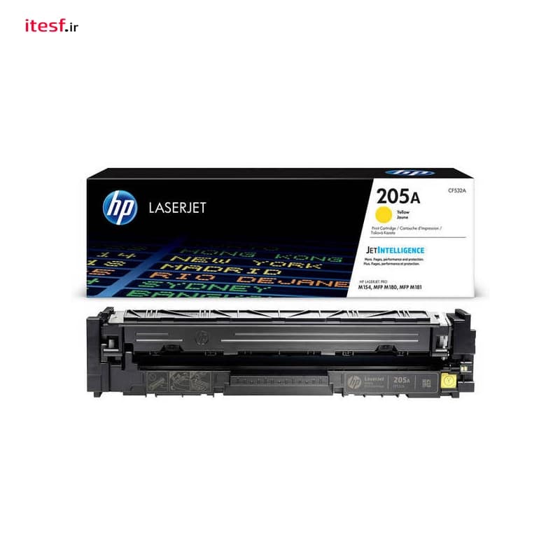 کارتریج لیزری اچ پی HP 205A | رنگ زرد