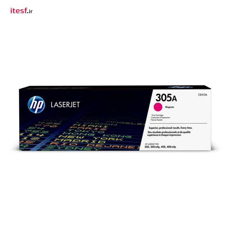 کارتریج لیزری اچ پی HP 305A | رنگ قرمز