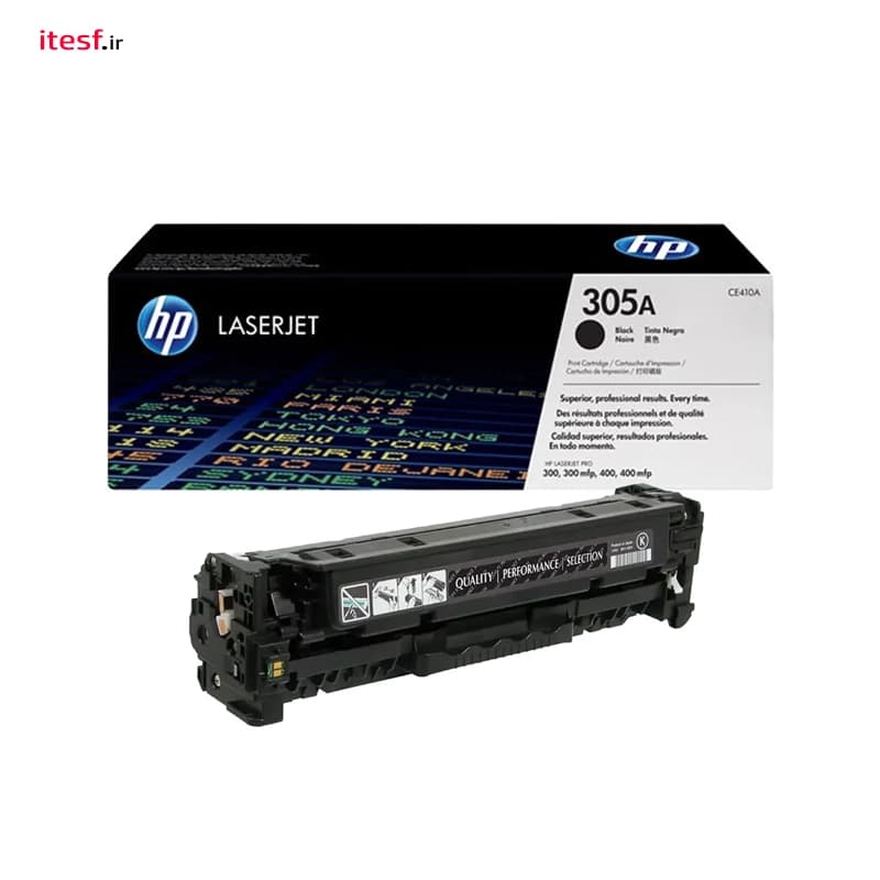 کارتریج لیزری اچ پی HP 305A | رنگ مشکی — تصویر ۲