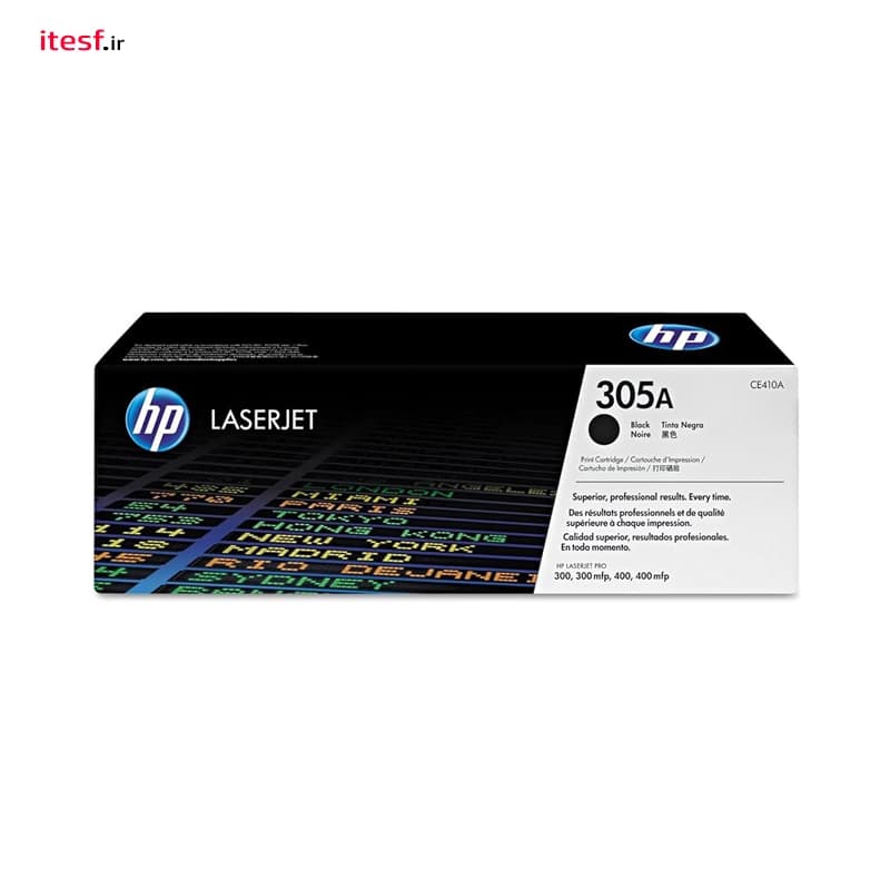 کارتریج لیزری اچ پی HP 305A | رنگ مشکی