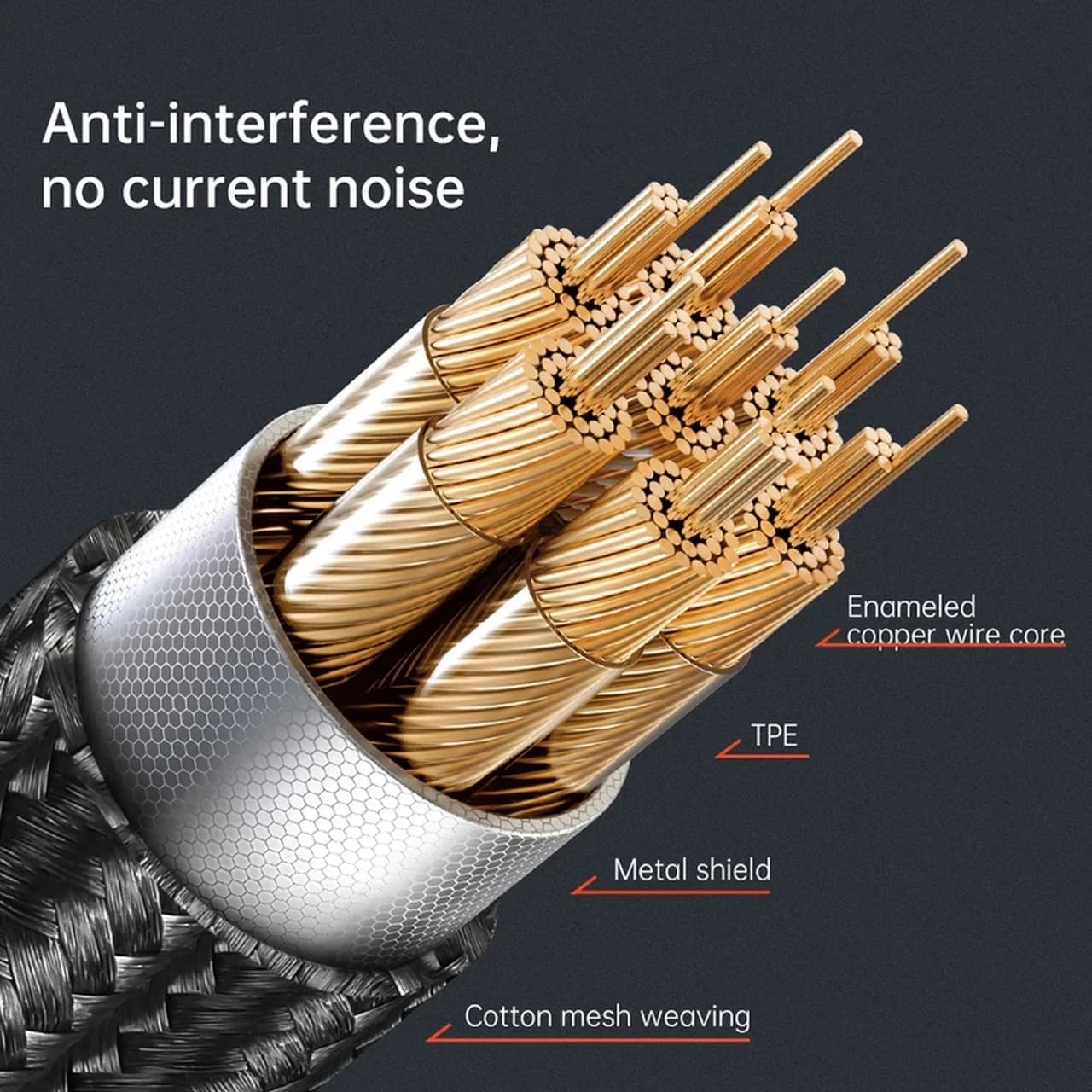 تبدیل Mcdodo Type-C TO AUX مدل CA-0820 – مشکی (گارانتی متین) – اصلی — تصویر ۷