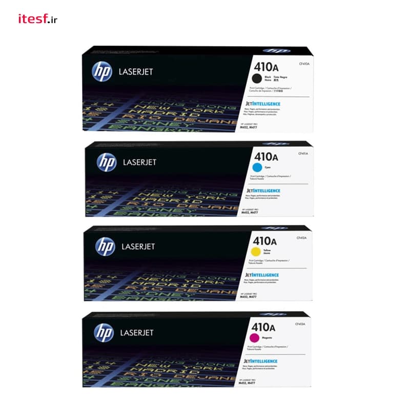 ست کارتریج چهار رنگ اچ پی HP 410A