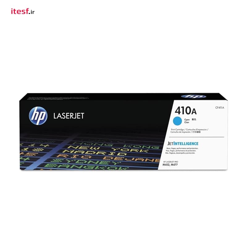 کارتریج لیزری اچ پی HP 410A | رنگ آبی