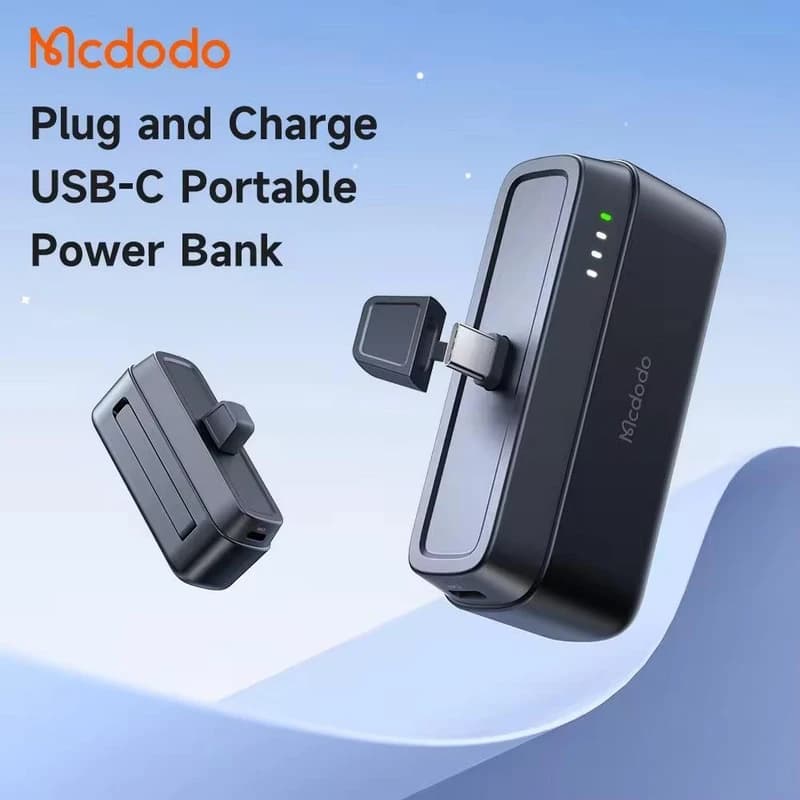 پاوربانک 20 وات مکدودو MCDODO MC-630 با ظرفیت 5000 میلی آمپر ساعت — تصویر ۳