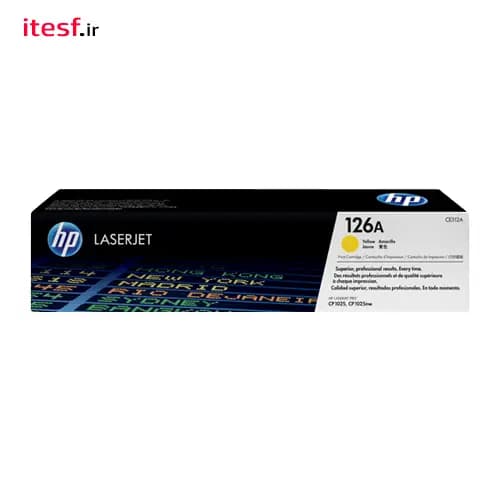 کارتریج لیزری اچ پی HP 126A | رنگ زرد