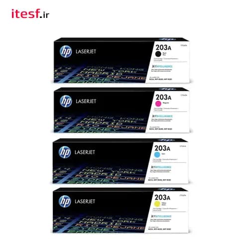 ست کارتریج چهار رنگ اچ پی HP 203A
