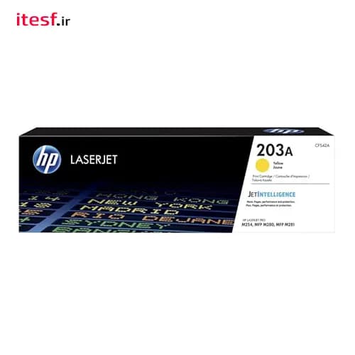 کارتریج لیزری اچ پی HP 203A | رنگ زرد