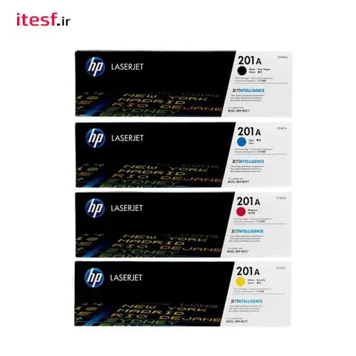 ست کارتریج چهار رنگ اچ پی HP 201A