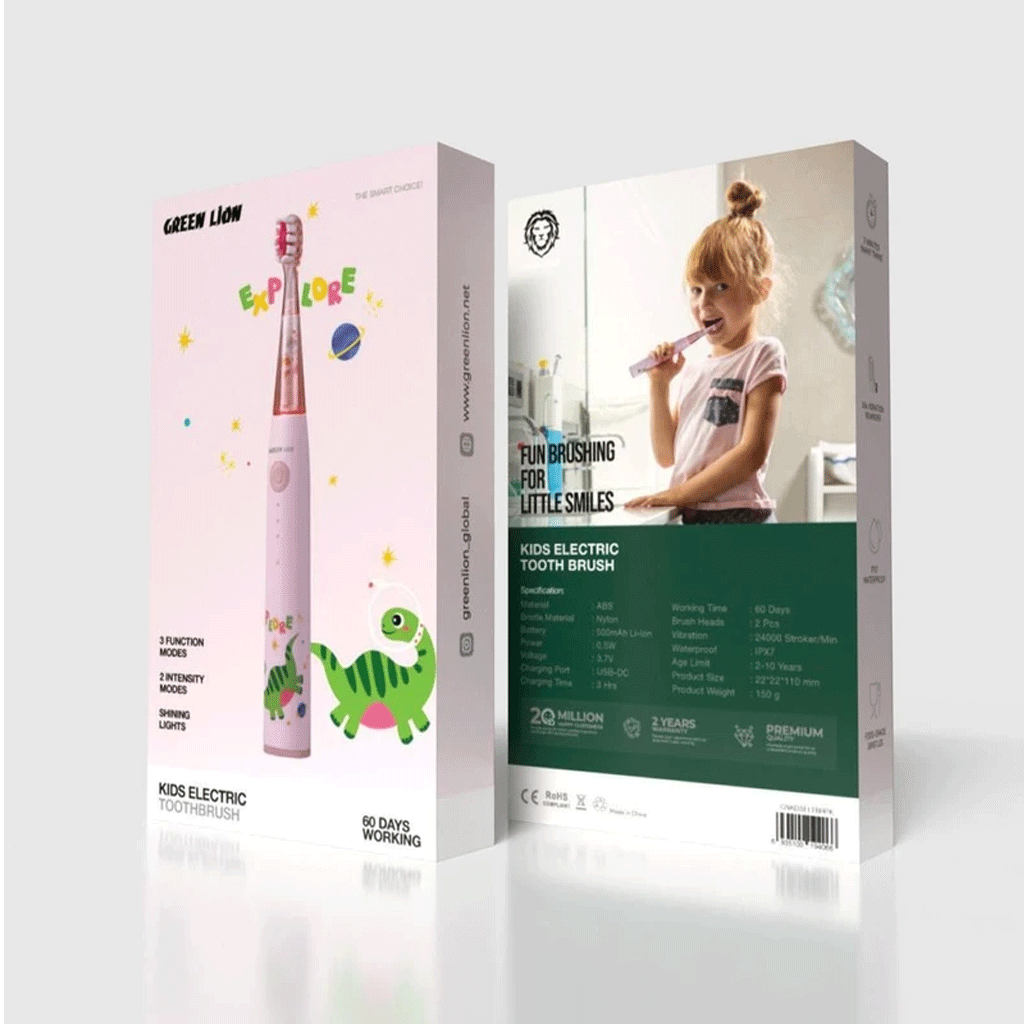 مسواک برقی گرین لاین مدل KIDS ELECTRIC — تصویر ۵