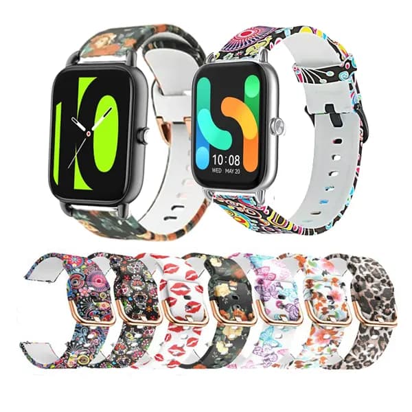 بند طرح دار ساعت هوشمند هایلو RS4