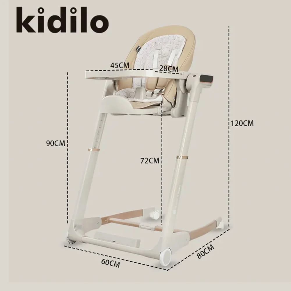 صندلی غذای تاب شو برقی کیدیلو Kidilo مدل SG129 — تصویر ۲