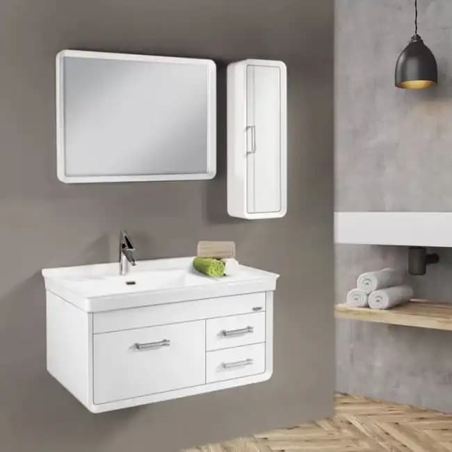 کابینت و روشویی طرح مدرن میلا MILA 900 ابعاد 52 * 90 سانتیمتر