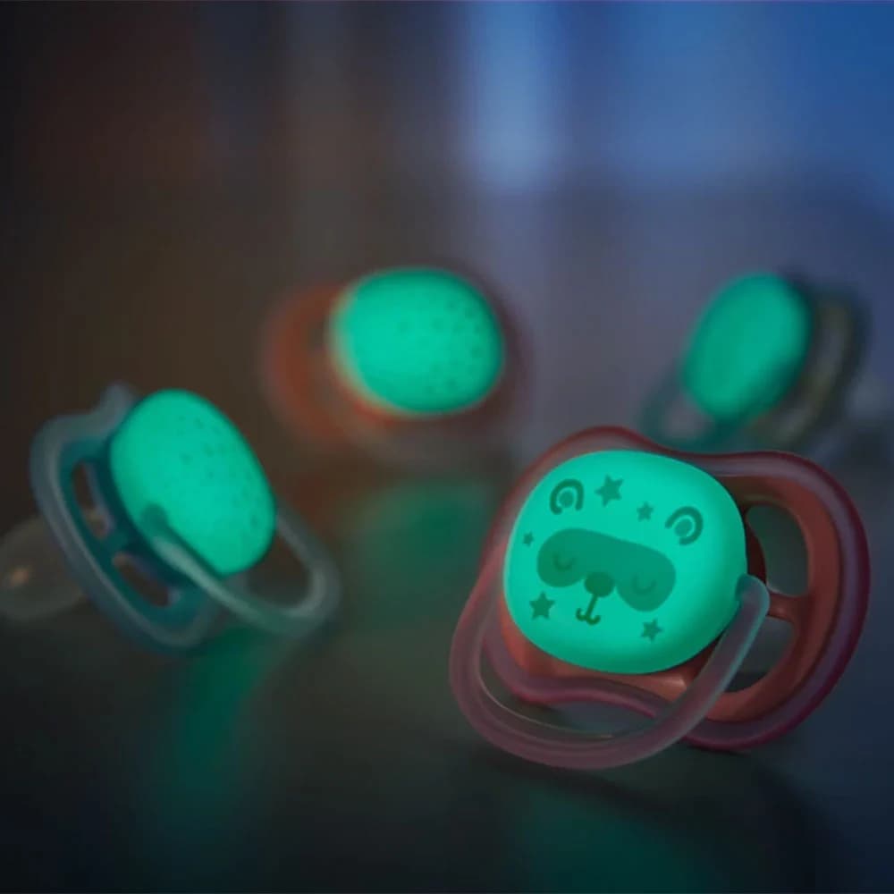پستانک الترا ایر شبرنگ 0 تا 6 ماه فیلیپس اونت Philips Avent مدل SCF37622 — تصویر ۲