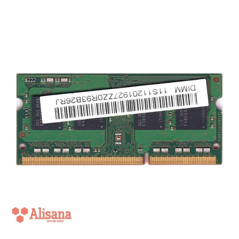 رم لپ تاپ سامسونگ مدل M471B5173BH0-CK0 ظرفیت 4 گیگابایت PC3 1600MHz CL11