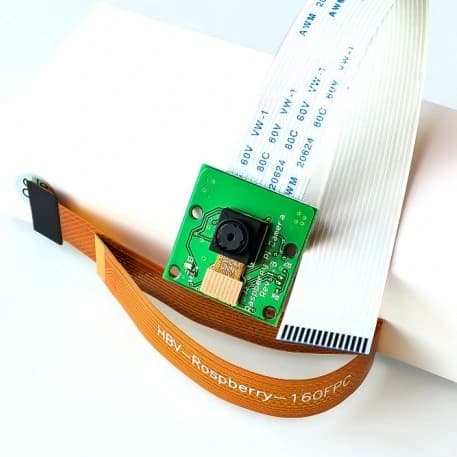 دوربین Zero W و 5 مگا پیکسل Raspberry Pi 0 با کابل آداپتور مخصوص