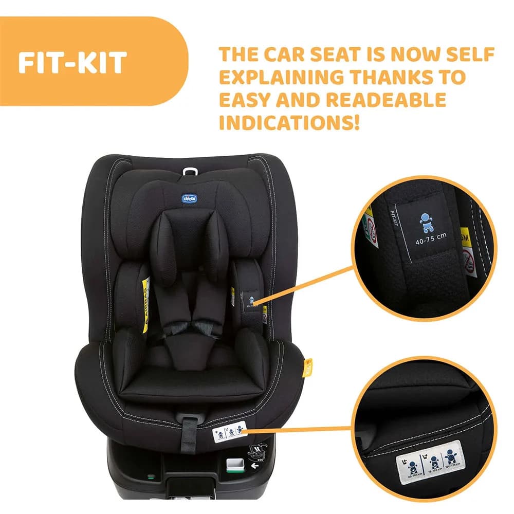 صندلی ماشین 360 درجه چیکو Chicco مدل Seat3Fit — تصویر ۷