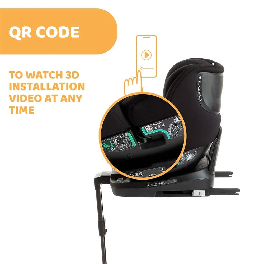 صندلی ماشین 360 درجه چیکو Chicco مدل Seat3Fit — تصویر ۶