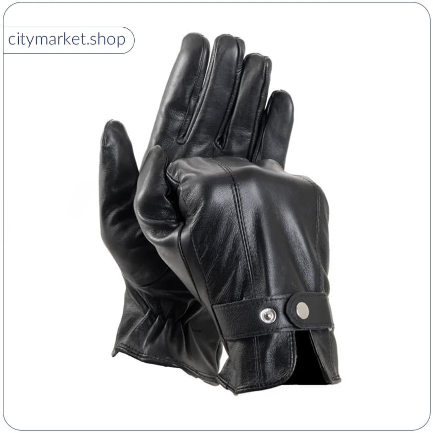 دستکش چرم مردانه مدل B8901