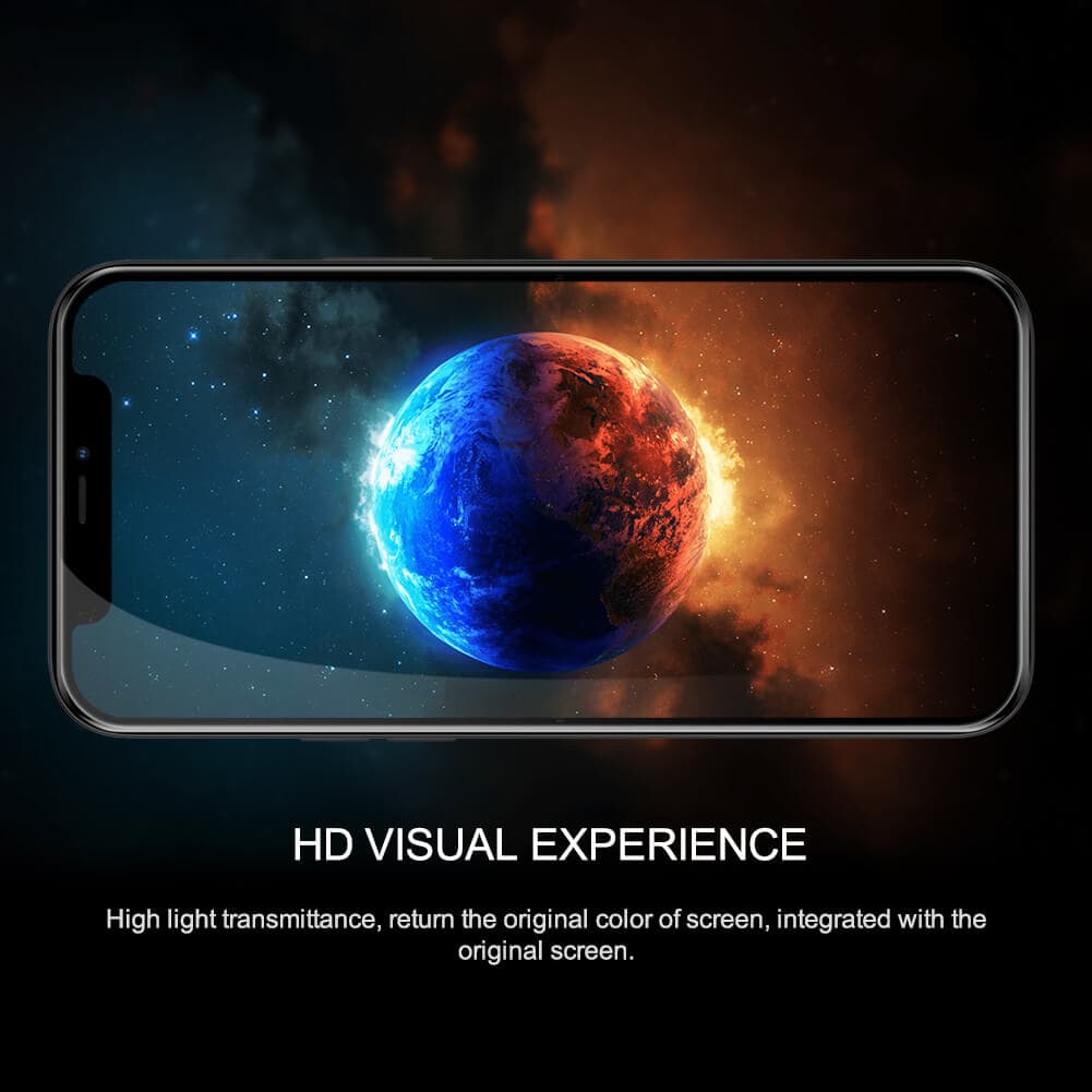 گلس نیلکین آیفون Apple iphone 12 مدل Cp plus pro — تصویر ۳