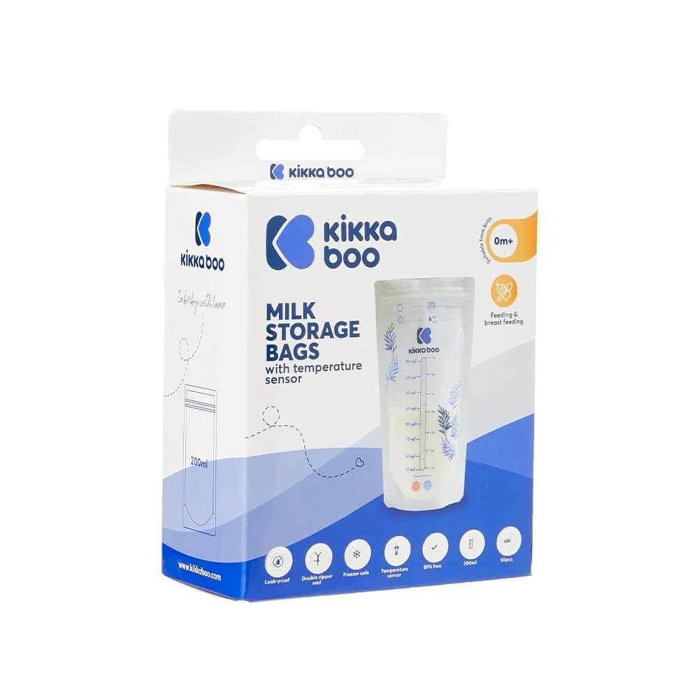 کیسه ذخیره شیر مادر کیکابو Kikkaboo بسته 50 عددی — تصویر ۲