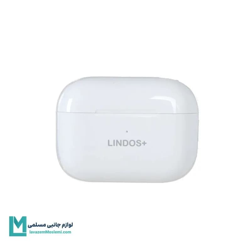 هندزفری بی سیم +Lindos مدل BL-40 ANC سفید کد EV1031 | لوازم جانبی مسلمی — تصویر ۳