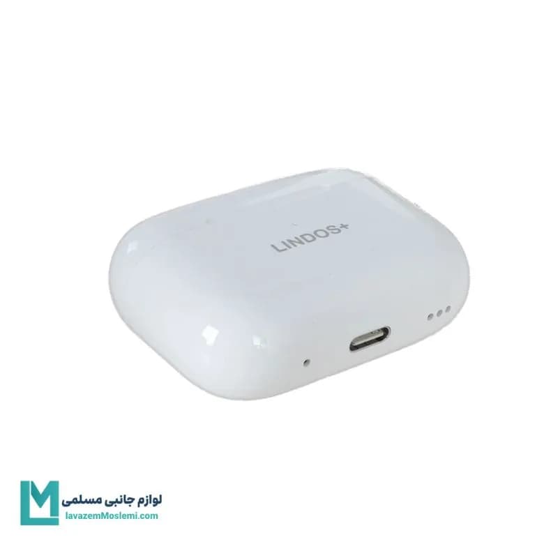 هندزفری بی سیم +Lindos مدل BL-40 ANC سفید کد EV1031 | لوازم جانبی مسلمی — تصویر ۲