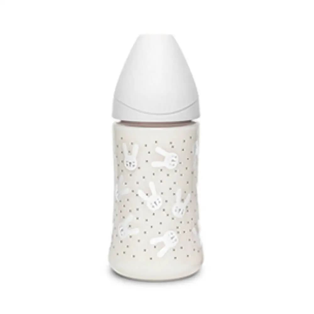 شیشه شیر سری گرد 270 میل سواوینکس Suavinex طرح خرگوش