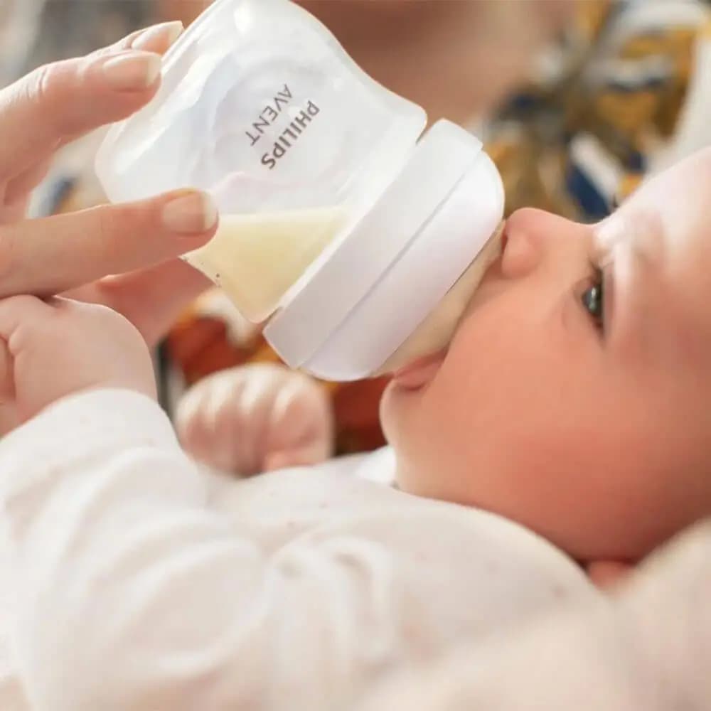 شیشه شیر نچرال 125 میلی لیتر فیلیپس اونت Philips Avent نسل جدید — تصویر ۳