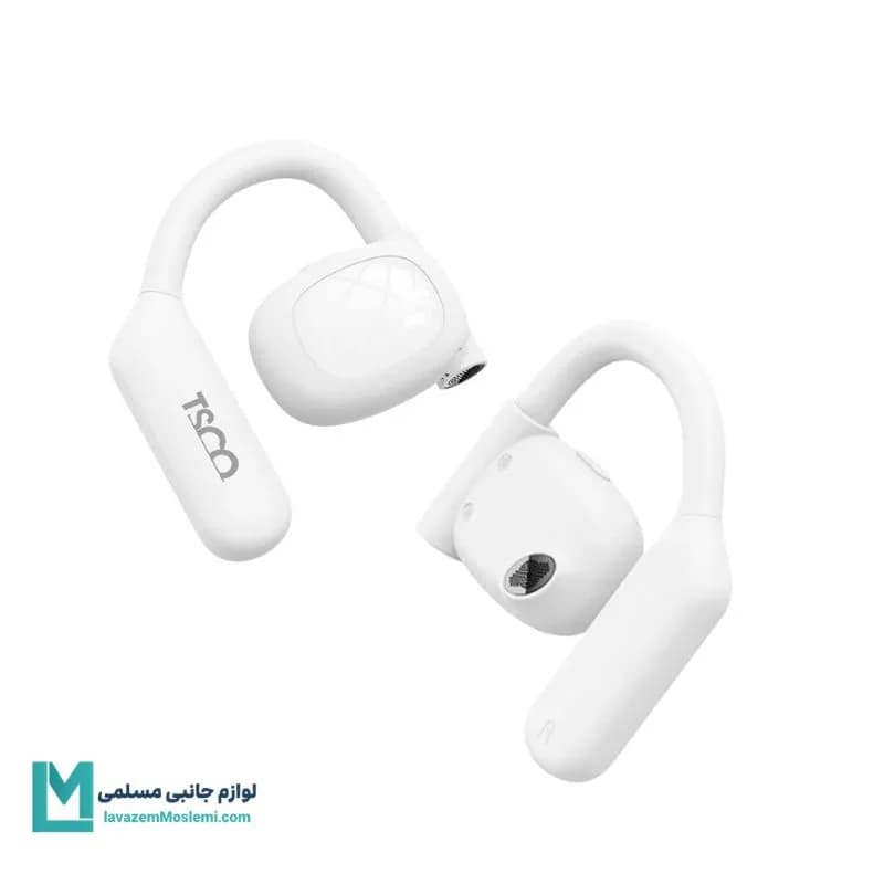 هندزفری بی سیم تسکو مدل TH 6363 OWS سفید کد EV1022 | لوازم جانبی مسلمی — تصویر ۳