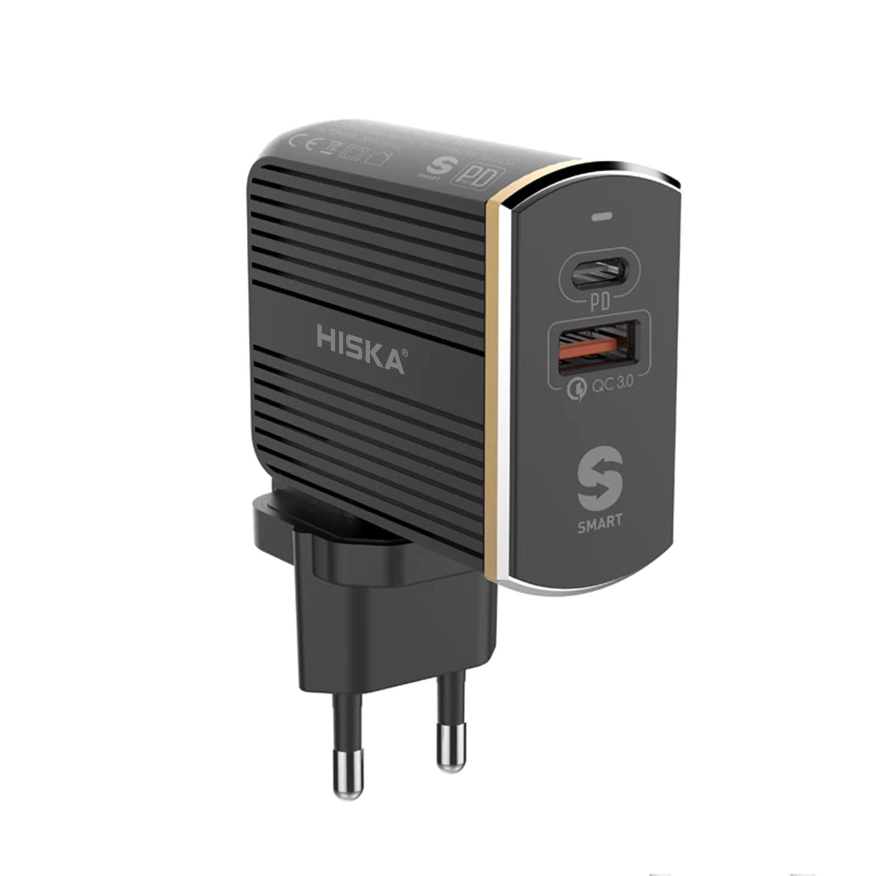 شارژر دیواری هیسکا مدل H-114PD همراه با کابل USB-C — تصویر ۲
