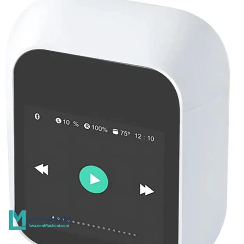 هندزفری بی سیم Wiwu مدل Airbuds T24 – سفید کد EV1019 | لوازم جانبی مسلمی — تصویر ۴
