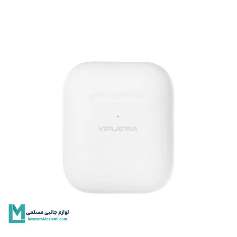 هندزفری بی سیم VIPLATINA مدل VT29 سفید کد EV1018 | لوازم جانبی مسلمی — تصویر ۲