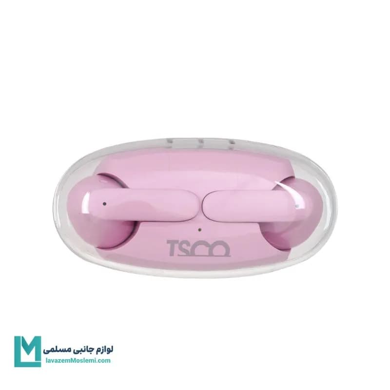 هندزفری بی سیم تسکو با قابلیت ENC مدل TH 6310 TWS صورتی کد EV1015 | لوازم جانبی مسلمی — تصویر ۶